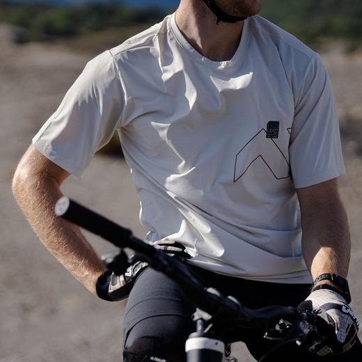 Camiseta Leatt MTB Trail X-Flow Cream Transpirabilidad