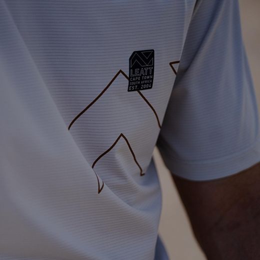 Camiseta Leatt MTB Trail 1.0 X-Flow Cream | Transpirabilidad, Comodidad y Estilo para Ciclistas de MTB