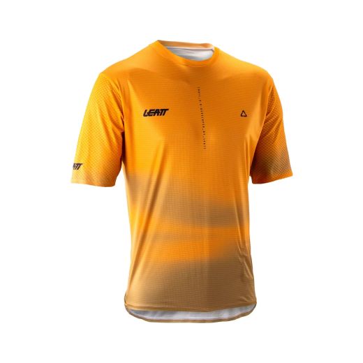 💛🚵‍♂️ Camiseta Leatt MTB Trail 3.0 Amarillo Lager | Comodidad y visibilidad en cada ruta 🌄✨