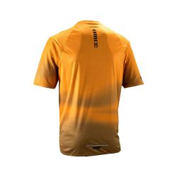 💛🚵‍♂️ Camiseta Leatt MTB Trail 3.0 Amarillo Lager | Comodidad y visibilidad en cada ruta 🌄✨
