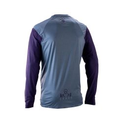 💙🌌 Camiseta Leatt MTB Trail 3.0 Manga Larga Azul Galaxy | Rendimiento y estilo para tus aventuras en la montaña ⚡