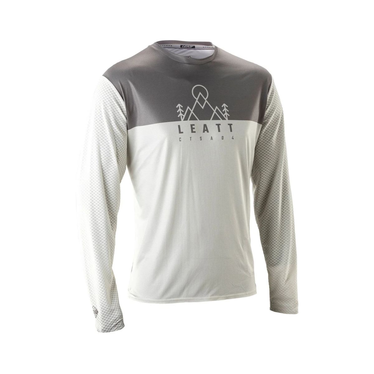 🤍🚵‍♂️ Camiseta Leatt MTB Trail 3.0 Manga Larga Blanco Cream | Estilo, confort y rendimiento sobre la bici 🌟 L