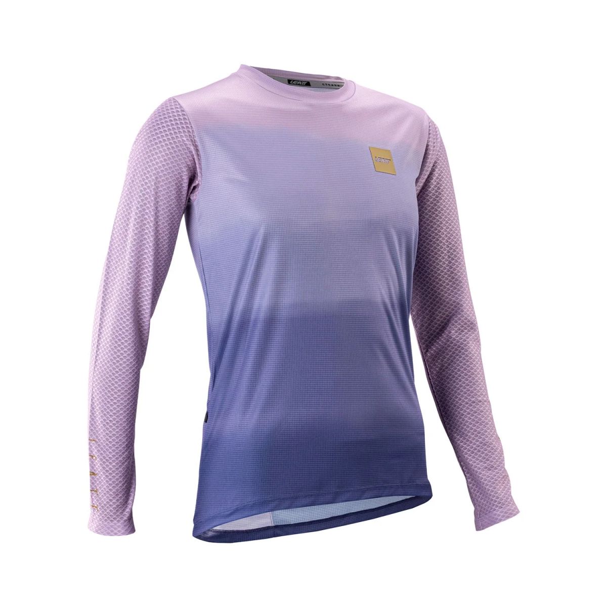 💙🚴‍♀️ Camiseta Leatt MTB Trail 3.0 Manga Larga Mujer Azul Cosmic | Confort y estilo en cada ruta ✨🌌 L