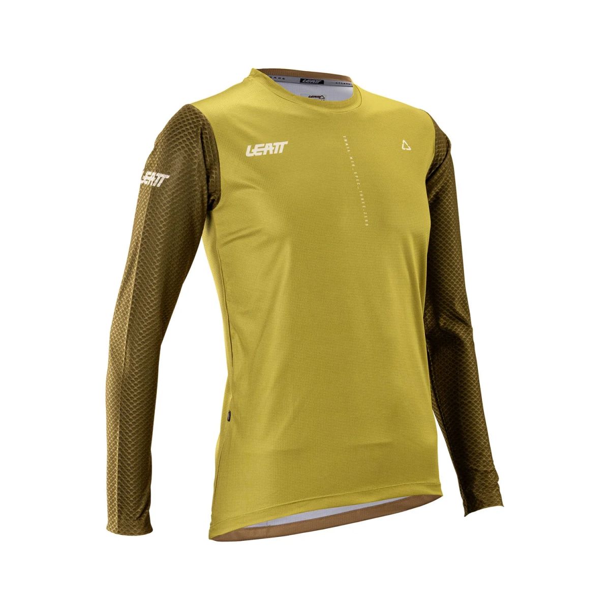 🌿🚴‍♀️ Camiseta Leatt MTB Trail 3.0 Manga Larga Mujer Marrón Brass | Rendimiento y estilo en cada pedalada 💪✨ L