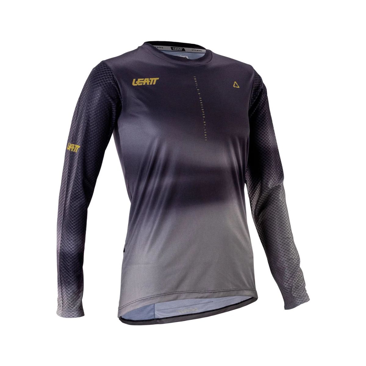 🖤🚴‍♀️ Camiseta Leatt MTB Trail 3.0 Manga Larga Mujer Negro Ghost | Rendimiento y estilo en cada ruta ✨🌑 L