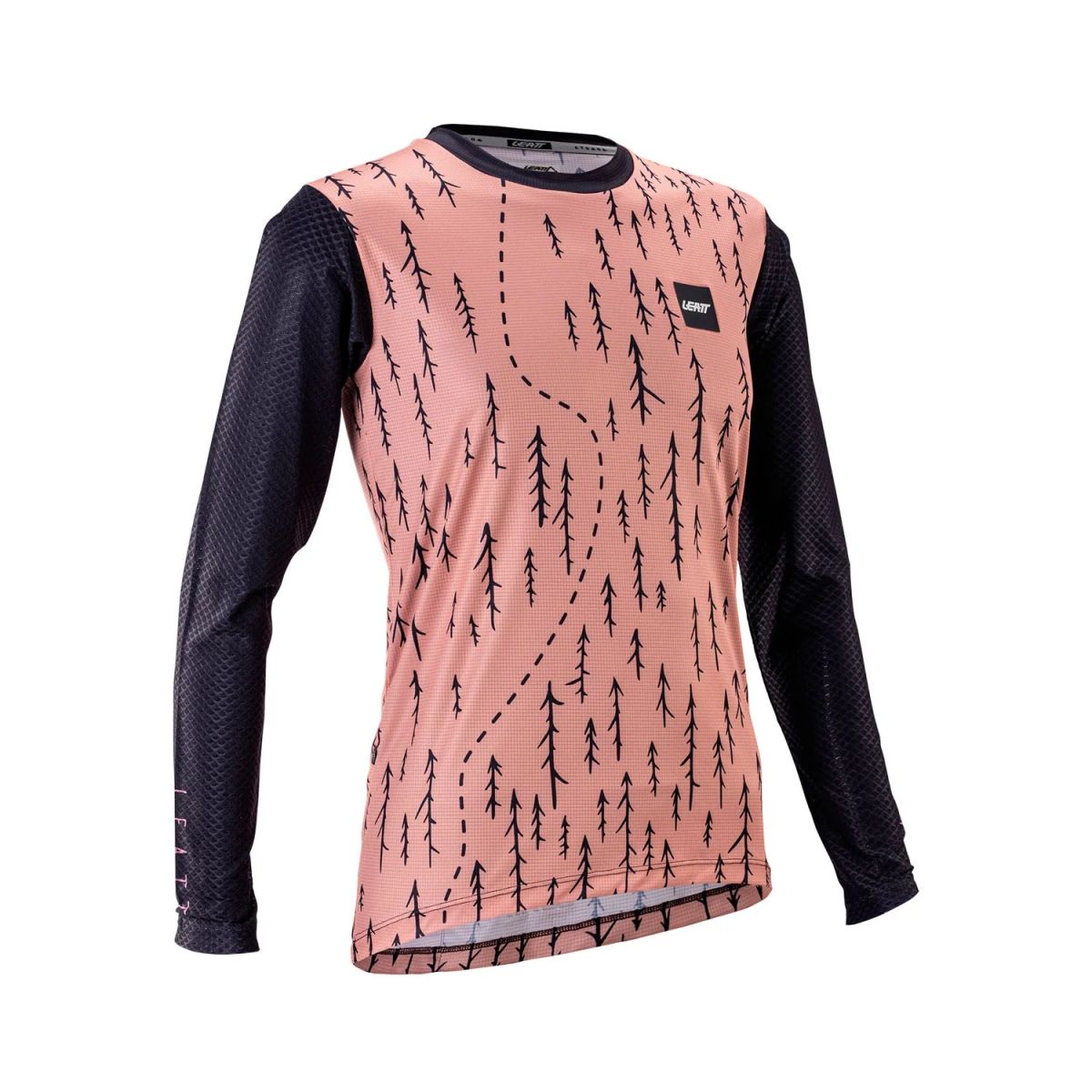 🌸🚴‍♀️ Camiseta Leatt MTB Trail 3.0 Manga Larga Mujer Rosa Trails | Protección, estilo y confort sobre la bici 🌿💪 L