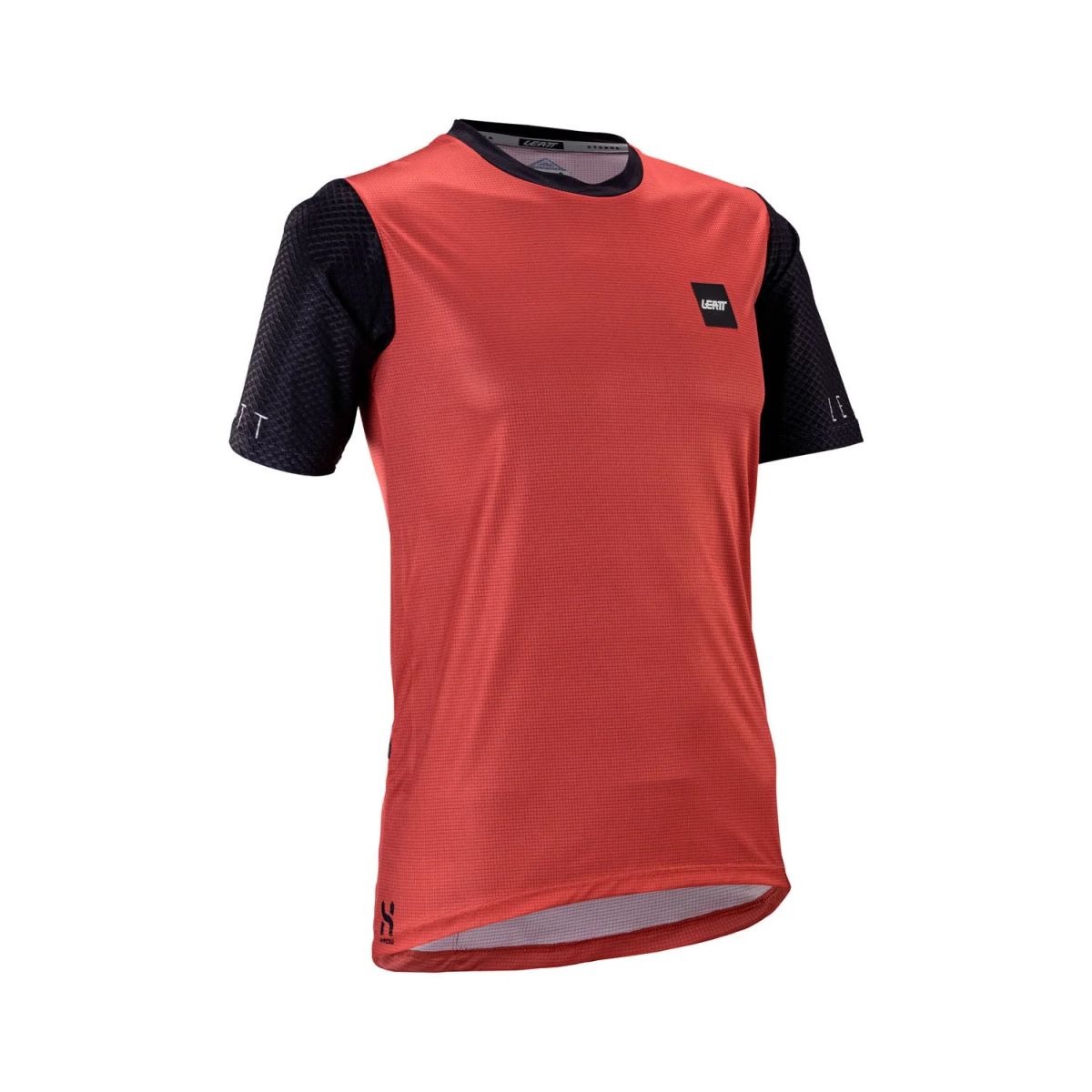❤️🚵‍♀️ Camiseta Leatt MTB Trail 3.0 Mujer Rojo Dusty | Estilo, rendimiento y máxima comodidad 🌄✨ L