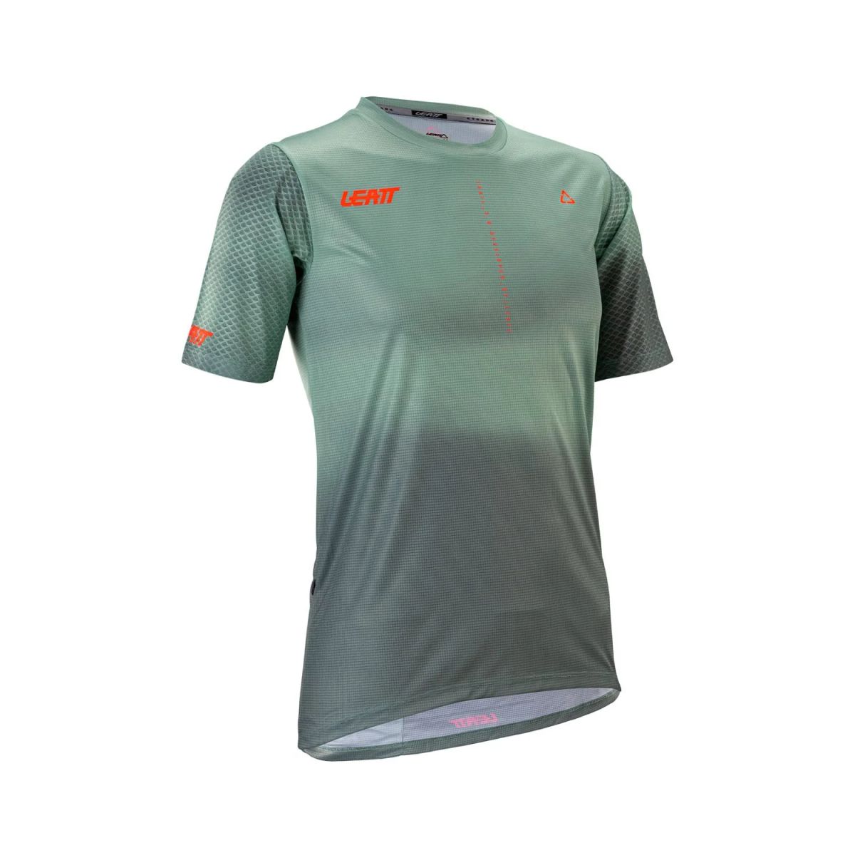 💚🚵‍♀️ Camiseta Leatt MTB Trail 3.0 Mujer Verde Mist | Rendimiento, frescura y estilo natural 🌿✨ L