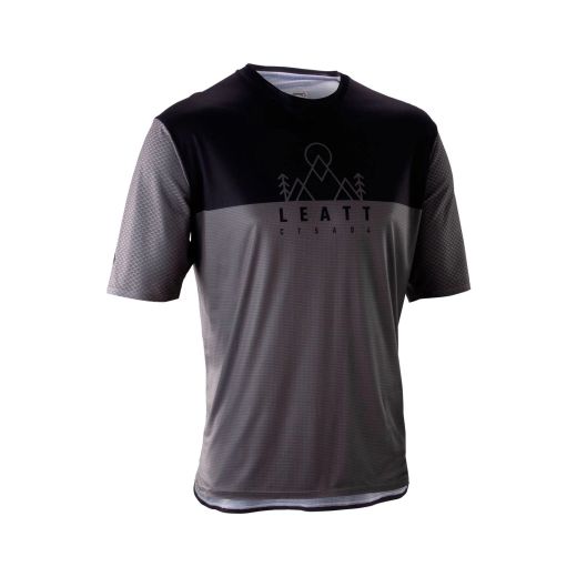 🖤🚵‍♂️ Camiseta Leatt MTB Trail 3.0 Negro Ghost | Estilo, rendimiento y confort en un solo diseño ⚡