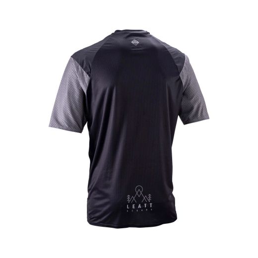 🖤🚵‍♂️ Camiseta Leatt MTB Trail 3.0 Negro Ghost | Estilo, rendimiento y confort en un solo diseño ⚡