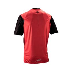 🔴🚵‍♂️ Camiseta Leatt MTB Trail 3.0 Rojo Dusty | Estilo y confort en cada ruta 🌄✨