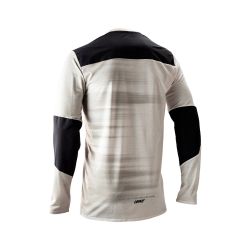 🤍🚵‍♂️ Camiseta Leatt MTB Trail 4.0 Manga Larga Blanco Cream | Protección y estilo en tus rutas 🌄✨