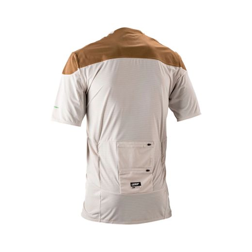 🤎🚵♂️ Camiseta Leatt MTB Trail 6.0 Cargo Manga Larga Marrón Brass | Confort y rendimiento en cada ruta 🌄🔥