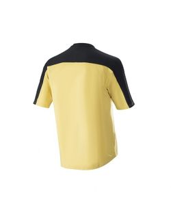 👕✨ Camiseta Alpinestars Drop Meta Manga Corta Oro ✨ | Maillot MTB Ligero y Transpirable para Ciclismo
