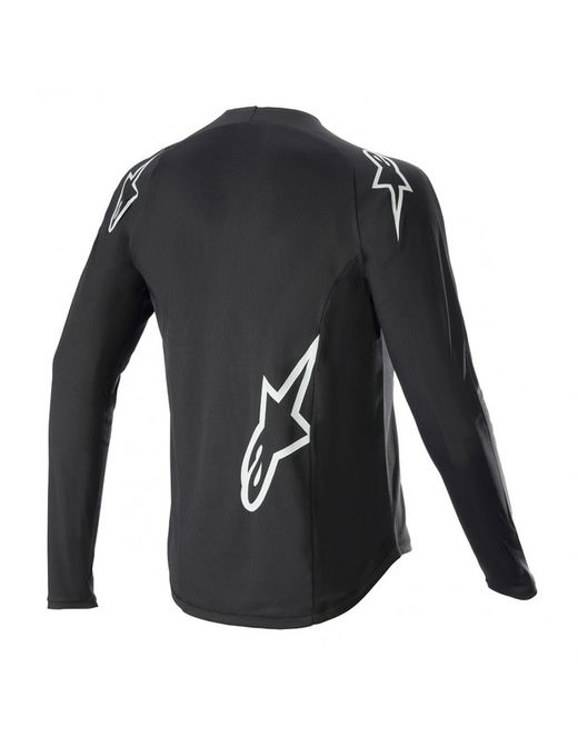 Camiseta Maillot Alpinestars Racer Lurv Manga Larga Negro 🖤 | Ropa Técnica MTB Enduro Ligera y Resistente