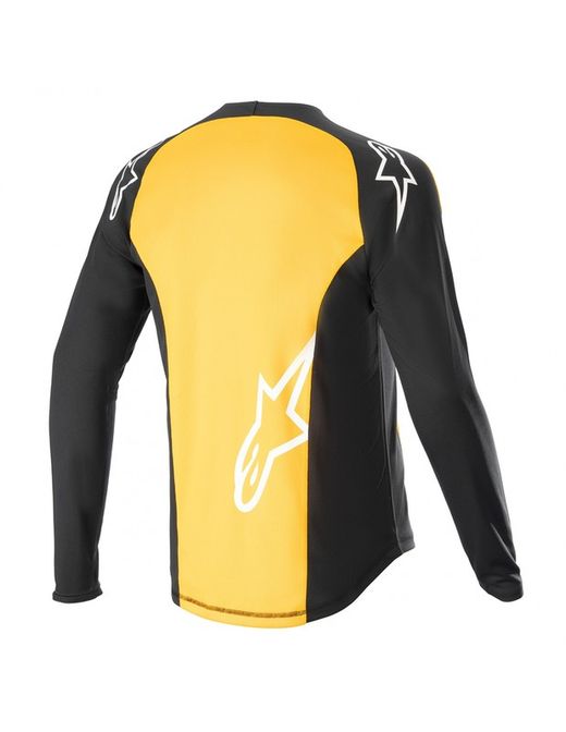 Camiseta Maillot Alpinestars Racer Lurv Manga Larga Naranja 🔥 | Ropa Técnica MTB Enduro Ligera y Transpirable