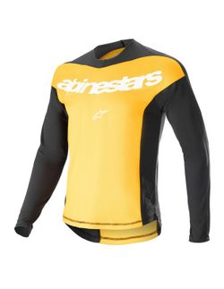 Camiseta Maillot Alpinestars Racer Lurv Manga Larga Naranja 🔥 | Ropa Técnica MTB Enduro Ligera y Transpirable