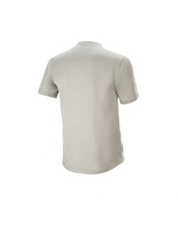 Camiseta Alpinestars Topo Manga Corta Gris Claro 🤍 | Maillot MTB Técnico para Trail y Enduro
