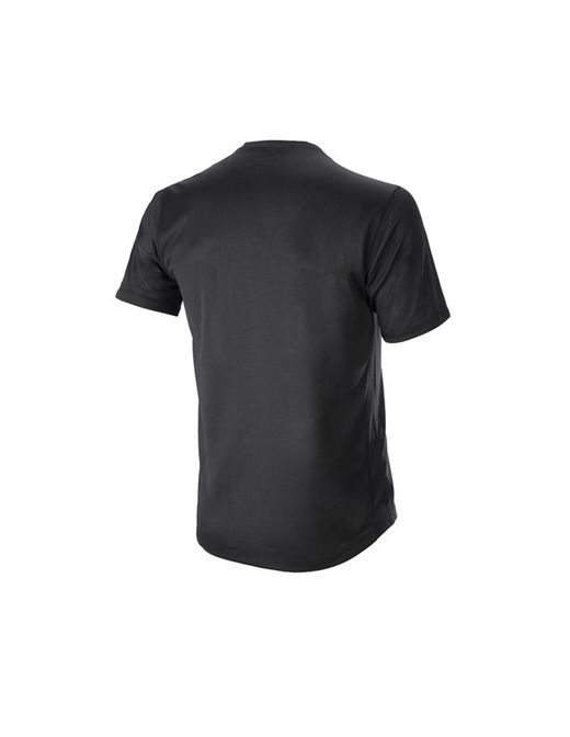 Camiseta Alpinestars Topo Manga Corta Negra 🖤 | Maillot MTB Técnico para Trail y Enduro