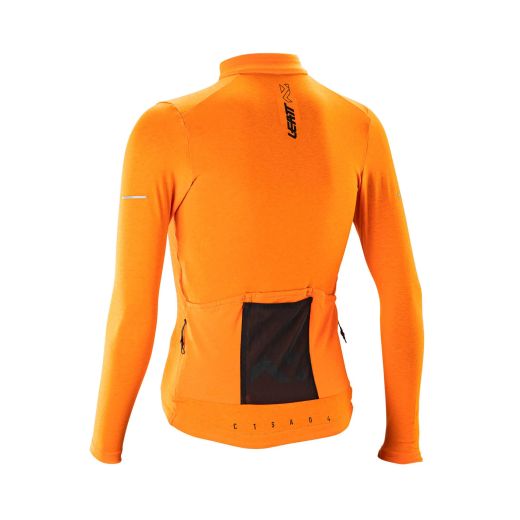 👚🚵‍♀️ Camiseta Maillot Leatt MTB Endurance 4.0 Manga Larga Mujer 🌟 Amarillo Lager