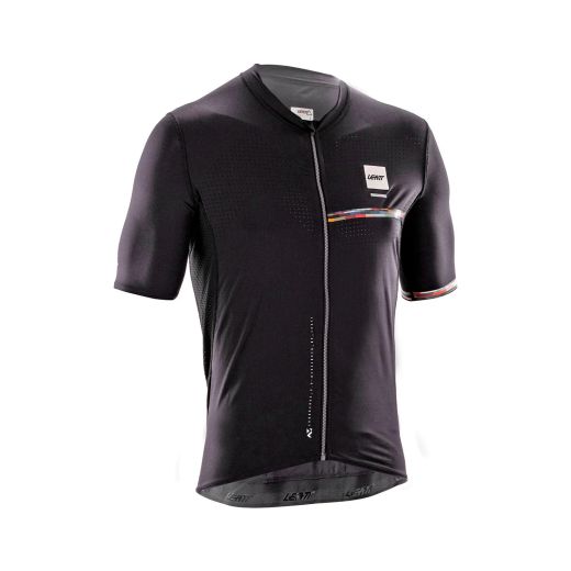 👕⚫ Camiseta Maillot Leatt MTB Endurance 5.0 Cargo Negro v26 🚵‍♂️✨
