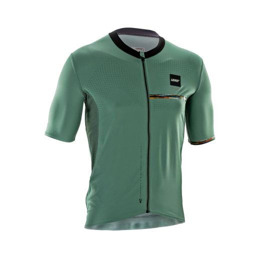 👕⚡ Camiseta Maillot Leatt MTB Endurance 5.0 Cargo Verde Mist 🌿💨
