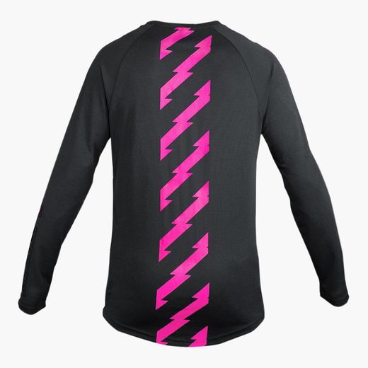 Camiseta Muc-Off Riders Manga Larga 🚴‍♀️🖤 Rosa | Comodidad y Estilo MTB 🔥 | Transpirable y Resistente 💨 XS