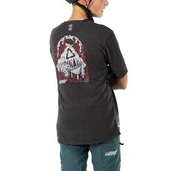 Camiseta Leatt MTB AllMtn 2.0 Jr Negro | Ropa de Alto Rendimiento para Jóvenes Ciclistas de MTB