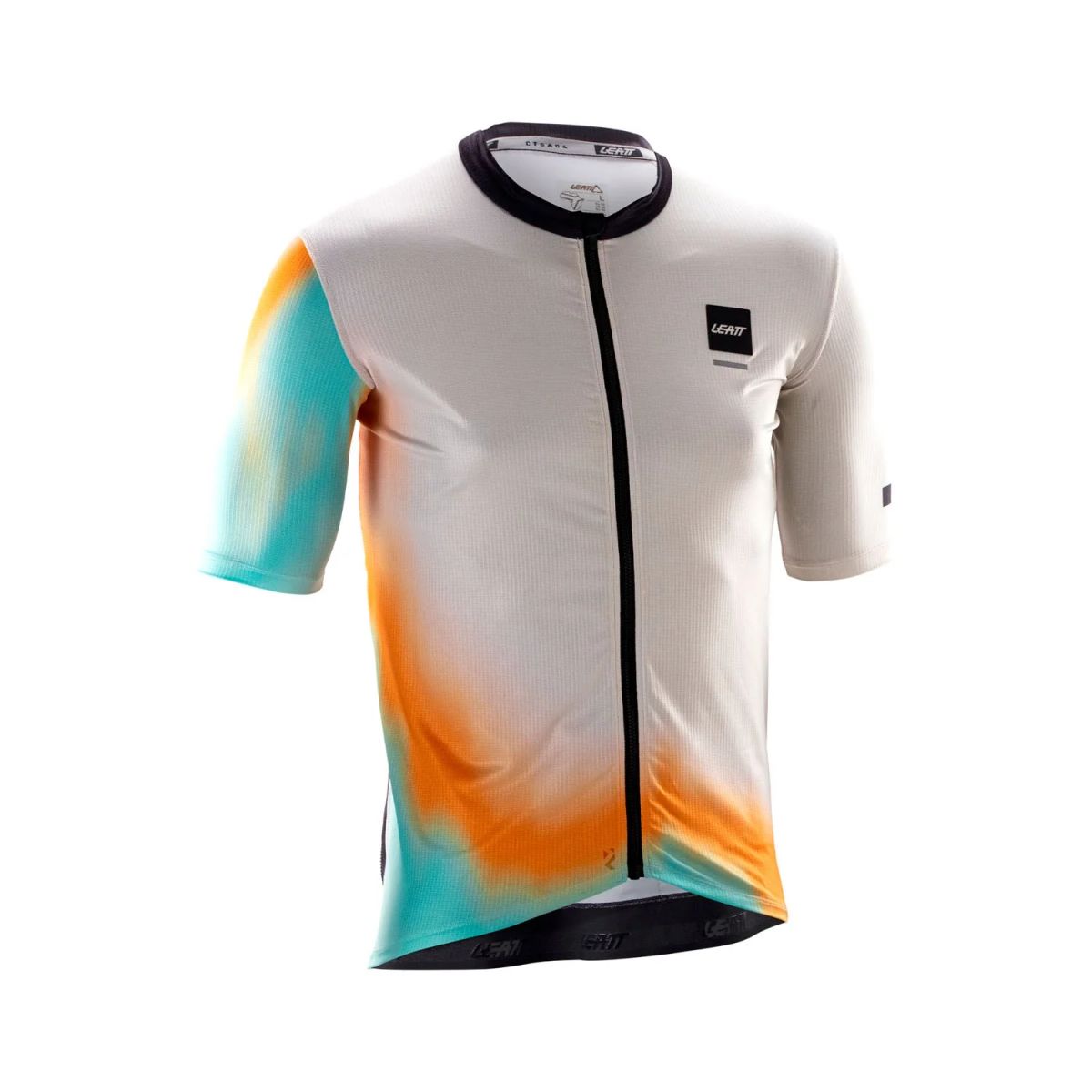 🚵‍♀️🔥 Camiseta Leatt MTB Endurance 3.0 – Blanco Heatmap 🤍🌡️ L