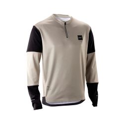 🌫️🚵‍♂️ Camiseta Leatt MTB Endurance 3.0 Manga Larga – Gris Stone ⚡🖤