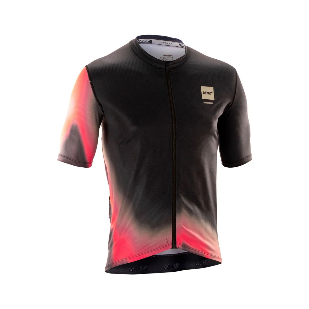 🚵‍♂️🔥 Camiseta Leatt MTB Endurance 3.0 – Negro Heatmap 🖤🌡️ L