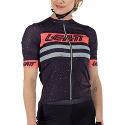 Camiseta Leatt MTB Endurance 6.0 Mujer Negro | Máximo Rendimiento y Confort para Ciclistas de MTB