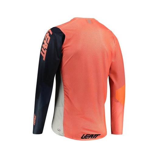 Camiseta Mtb Infantil  Leatt Gravity 4.0 Jr Coral