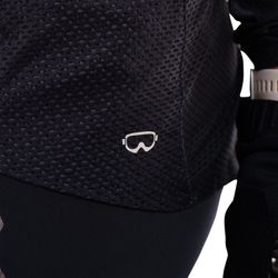 Camiseta Leatt MTB Gravity 4.0 WN Negro | Ropa de Alto Rendimiento para Mujeres Ciclistas de MTB