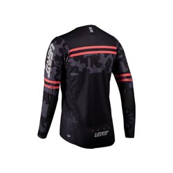 Camiseta Leatt MTB Gravity 4.0 WN Negro | Ropa de Alto Rendimiento para Mujeres Ciclistas de MTB