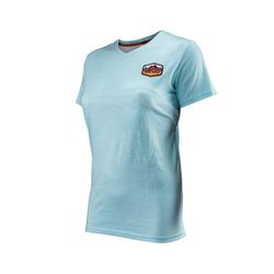Camiseta Leatt Premium Mujer Turquesa | Estilo, Comodidad y Rendimiento para Ciclistas