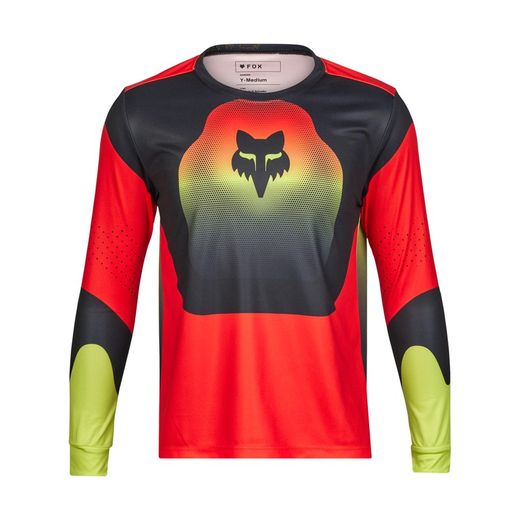 Camiseta Técnica FOX de Manga Larga Ranger Revise Juvenil: Rendimiento y Comodidad para Jóvenes Aventureros