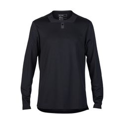 🚵‍♂️🔥 Camiseta Técnica de Manga Larga Fox Defend – Resistencia y Comodidad para MTB  Negro