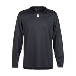 🖤 Camiseta Técnica Fox de Manga Larga Defend – Juvenil (Negro) Resistencia, Comodidad y Estilo para el Ciclista Juvenil