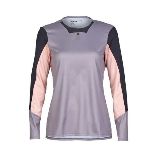 Camiseta Técnica Fox de Manga Larga Defend — Mujer Resistencia, Comodidad y Estilo para Aventuras Extremas