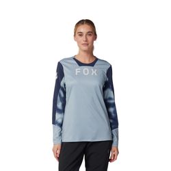Camiseta Técnica Fox Defend Taunt de Manga Larga – Mujer: Comodidad y Durabilidad para el MTB