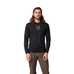 🖤 Camiseta Técnica Fox Ranger TruDri™ de Manga Larga – Comodidad y Rendimiento para MTB Negro