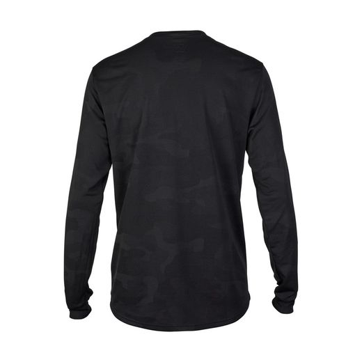🖤 Camiseta Técnica Fox Ranger TruDri™ de Manga Larga – Comodidad y Rendimiento para MTB Negro