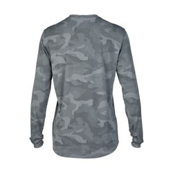 Camiseta Técnica Fox Ranger TruDri™ de Manga Larga – Comodidad y Rendimiento para MTB Gris Nube