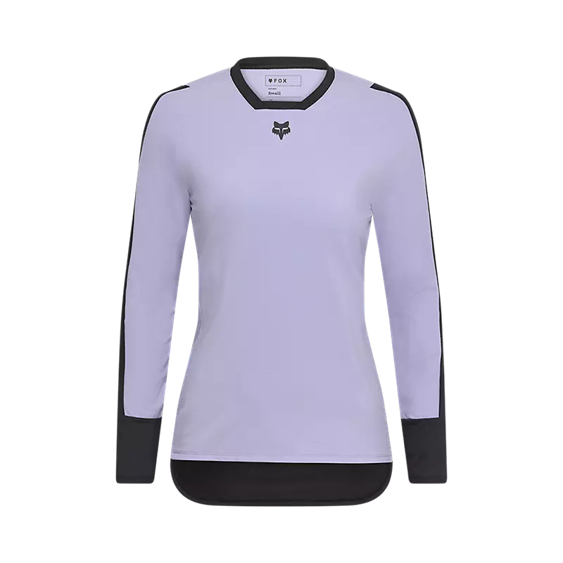 🚵‍♀️👕 Camiseta Técnica Fox Defend Thermal Mujer – Color Lila  Rendimiento y Calidez para el MTB ❄️🔥 L
