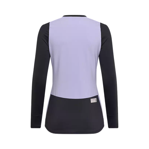 🚵‍♀️👕 Camiseta Técnica Fox Defend Thermal Mujer – Color Lila  Rendimiento y Calidez para el MTB ❄️🔥