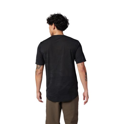 🖤 Camiseta Técnica Fox Ranger TruDri™ – Comodidad y Rendimiento para MTB Negra
