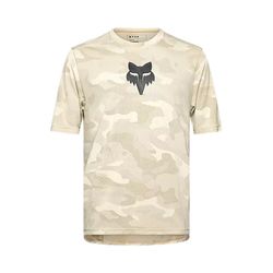 🚵‍♂️ Camiseta Técnica Fox Ranger TruDri™ – Comodidad y Rendimiento para MTB Crema