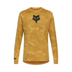 👕🔥 Camiseta Técnica Fox Ranger TruDri™ Manga Larga – Transpirabilidad y Rendimiento para MTB