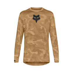 👕🔥 Camiseta Técnica Fox Ranger TruDri™ Manga Larga – Transpirabilidad y Rendimiento para MTB